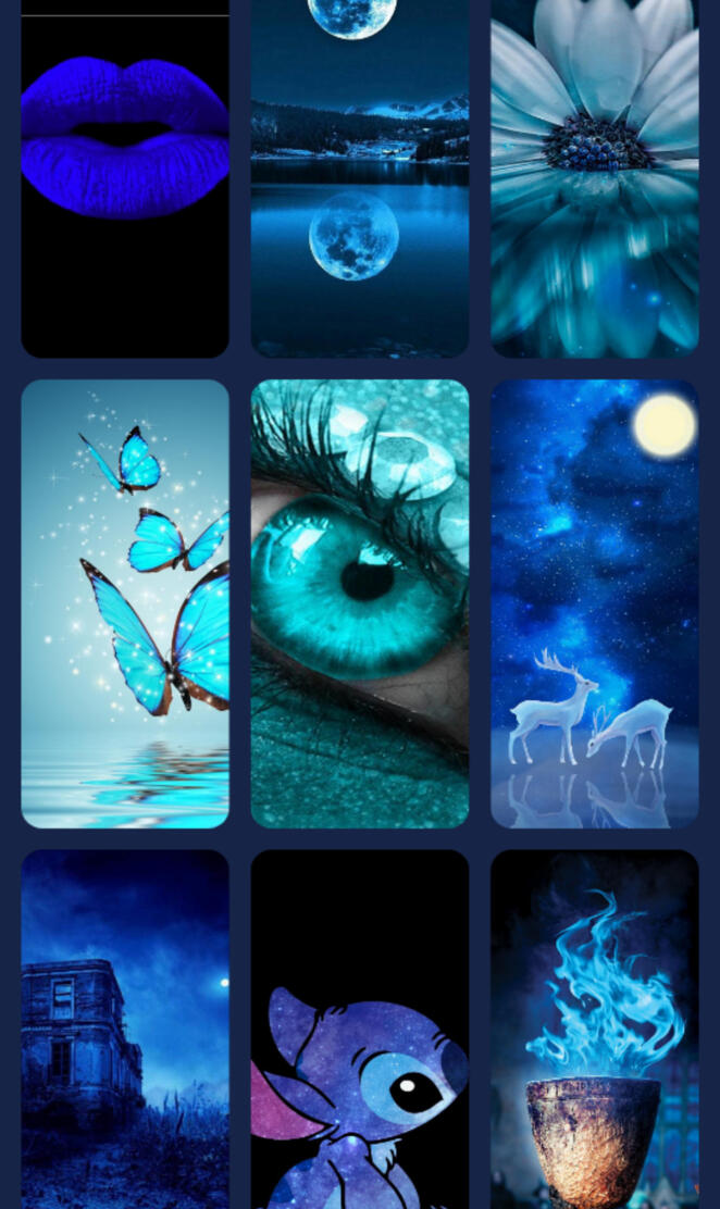 Blue eye lip stitch fl