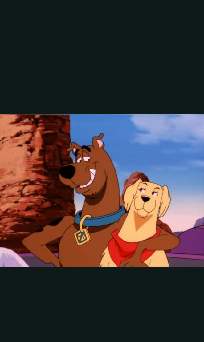 Scooby Doo and Amber