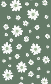 sage green floral