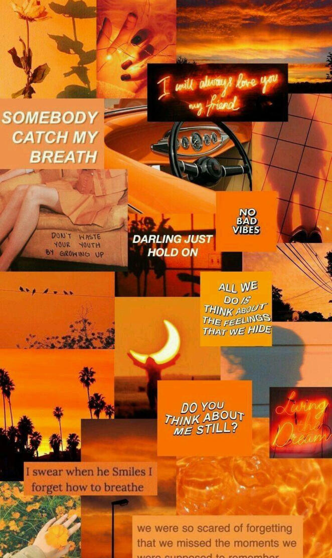 orange aesthetic