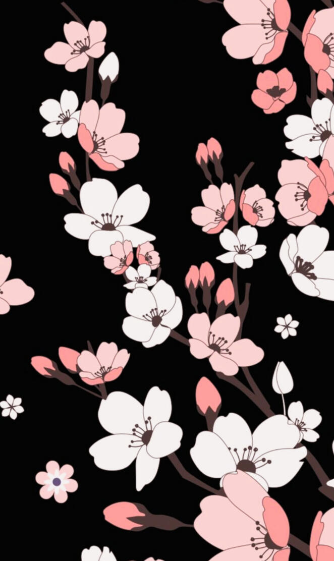 Black cherry blossom