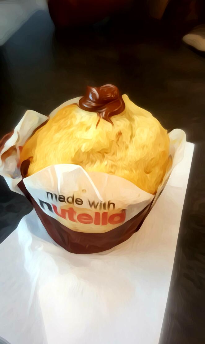 Nutella muffin
