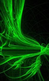 NEON GREEN FIBERS