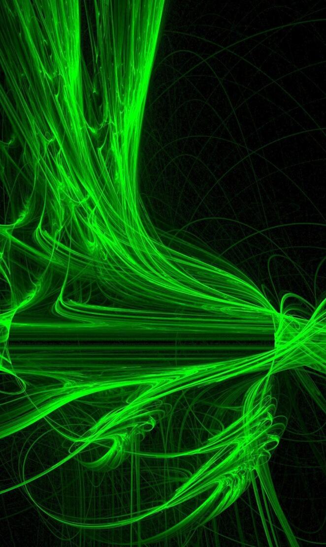NEON GREEN FIBERS