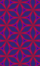 Red & Blue Starbursts