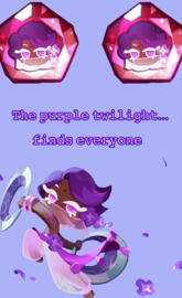 Lilac Cookie Wallpaper