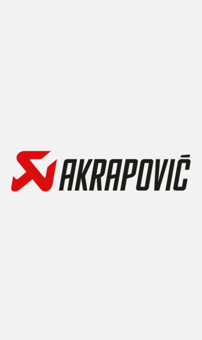 Akrapovic white