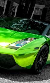green lamborgini