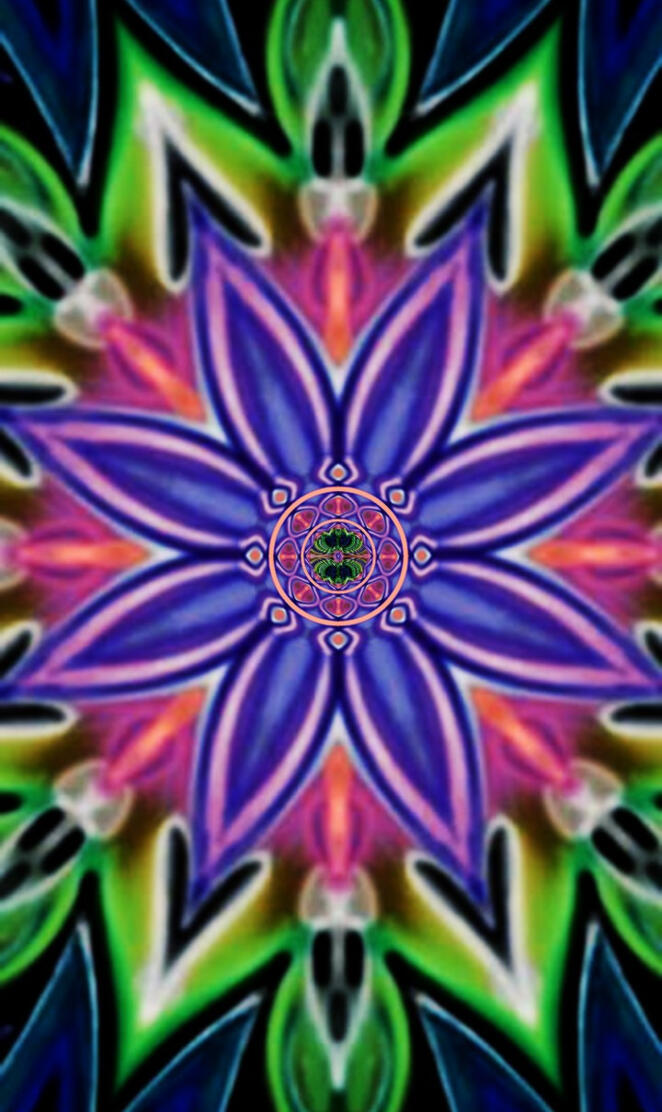 Psychedelic Flower