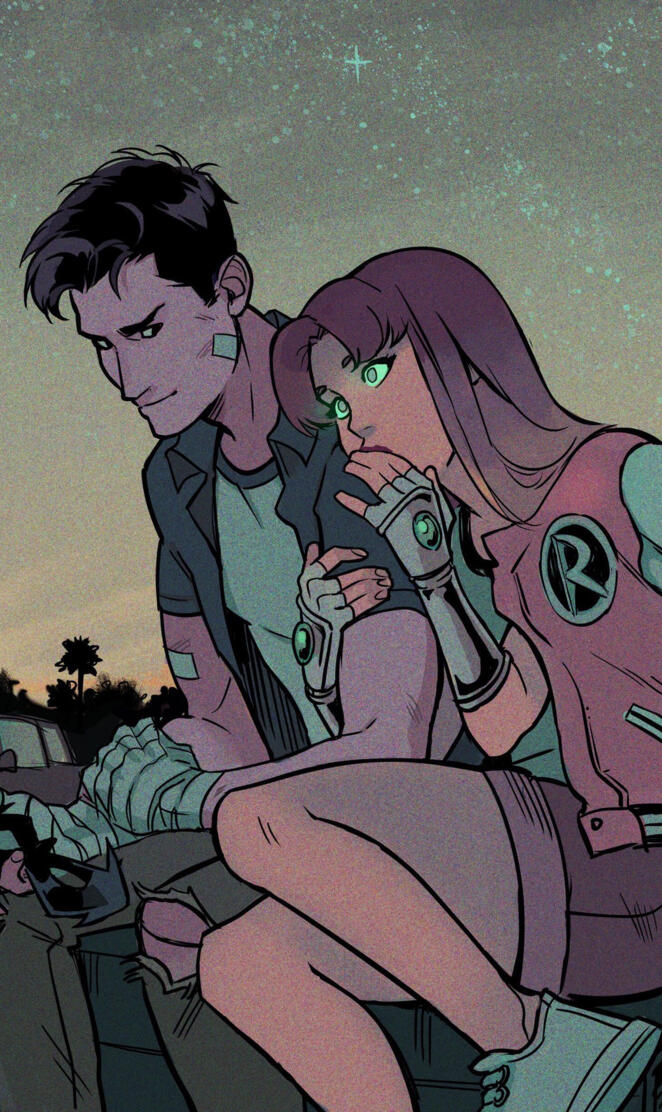 Robin x starfire