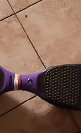 Purple hoverboard 