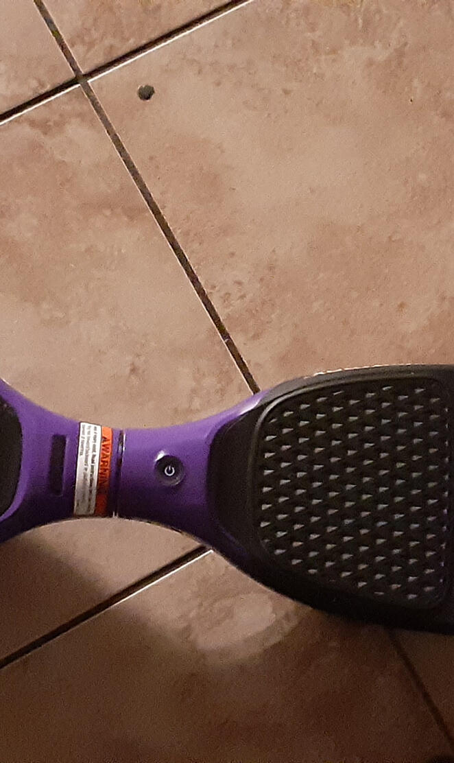 Purple hoverboard 