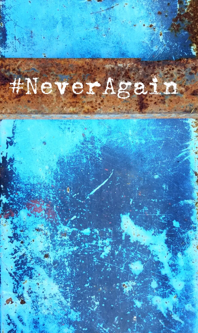 Never again blue