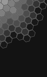Grey hexagonal mesh