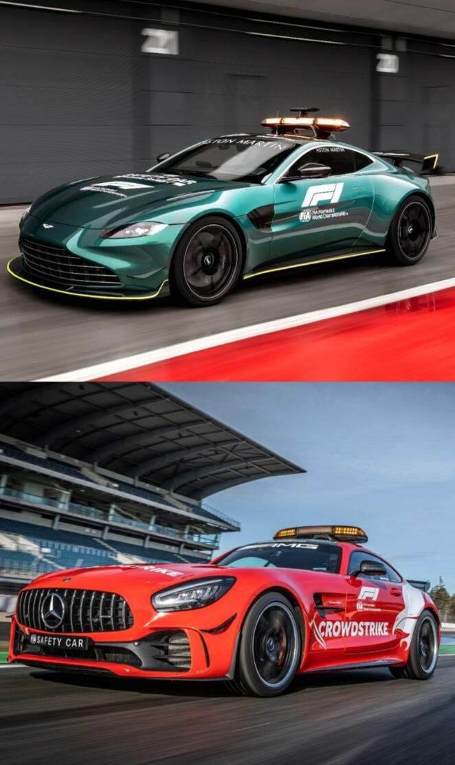F1 safety Cars 2021