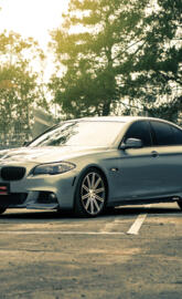 Silver BMW F10