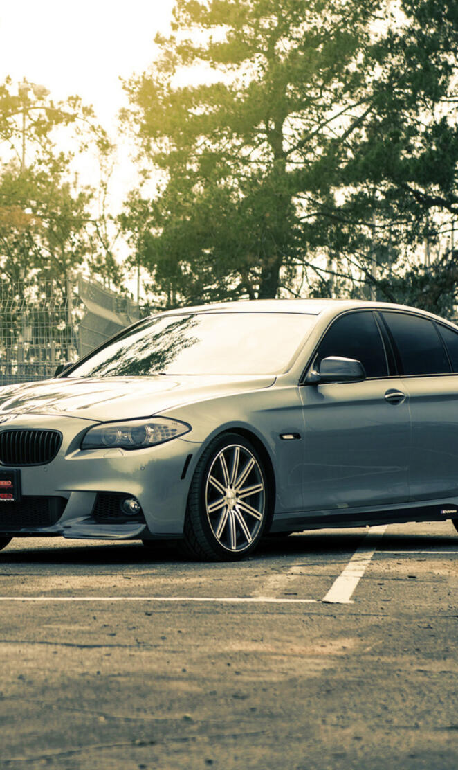 Silver BMW F10