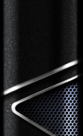 Black silver bar metal