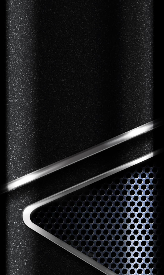 Black silver bar metal