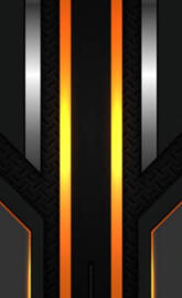 black yellow silver 3d