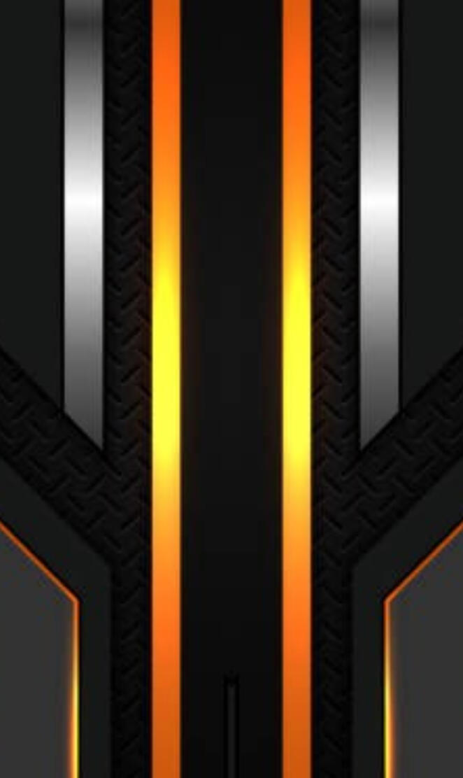 black yellow silver 3d