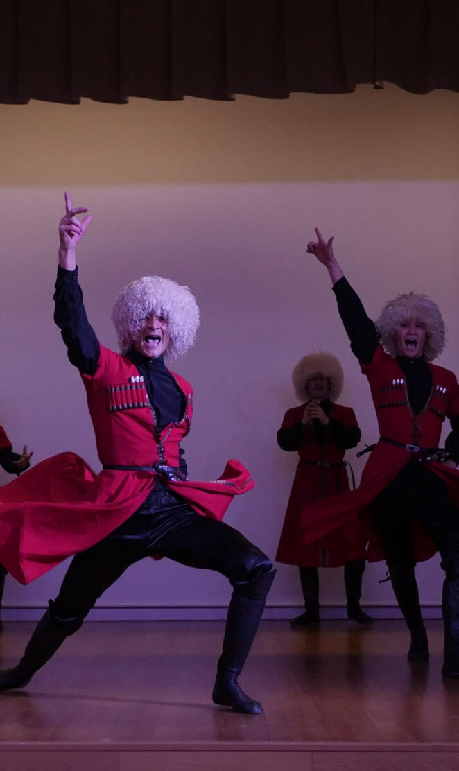 Turkmen yigdi lezginka