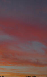 Atardecer terraza