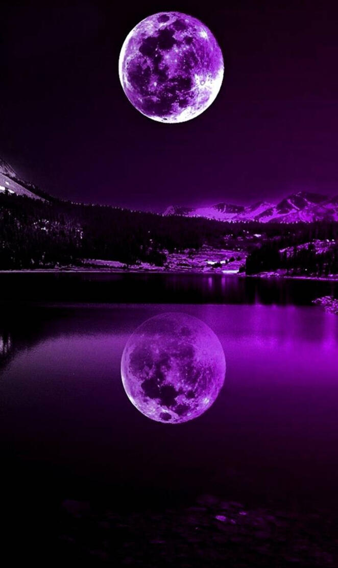 Purple moon
