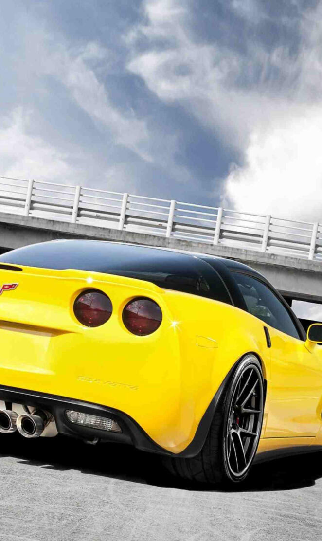 Yellow Corvette