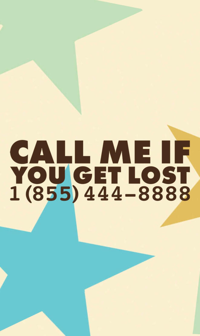 Call Me You Get Lost