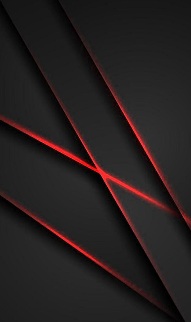 black red lines amoled