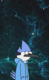 Mordecai sad