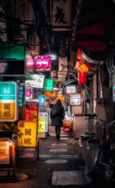 Walking in China town