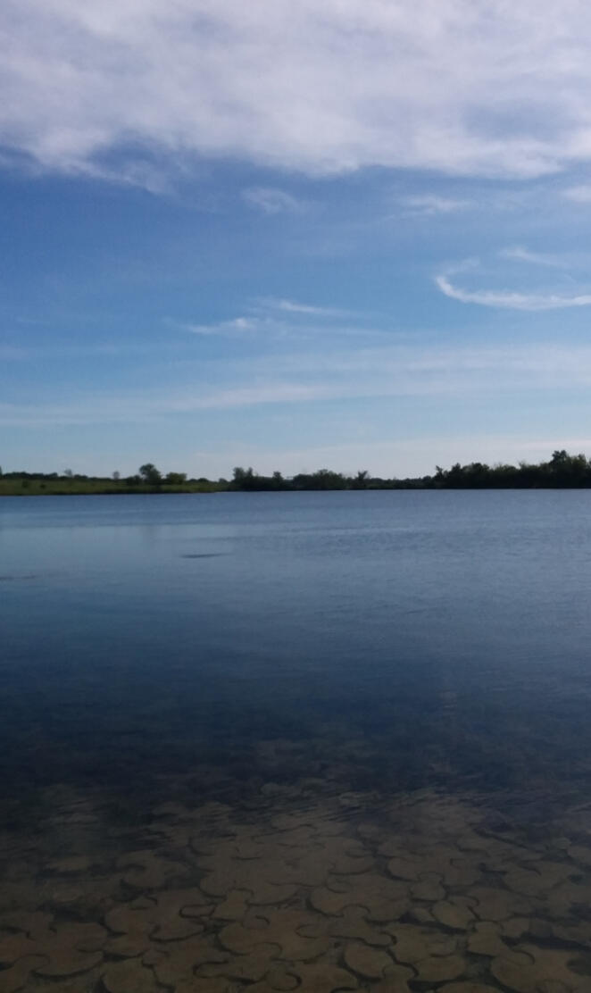 Lake on a clear day