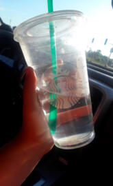 Starbucks water