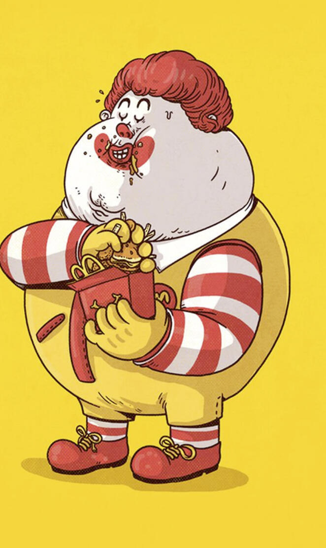 Ronald McDonald Fat