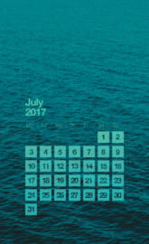 Sea Calendar July 17
