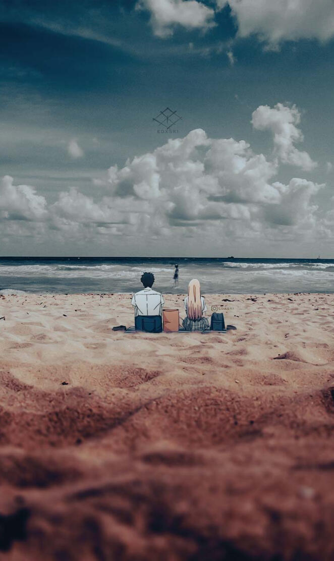 marin, gojo and eren