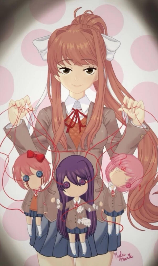 Monika is in control