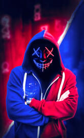 Anonymous hoodie