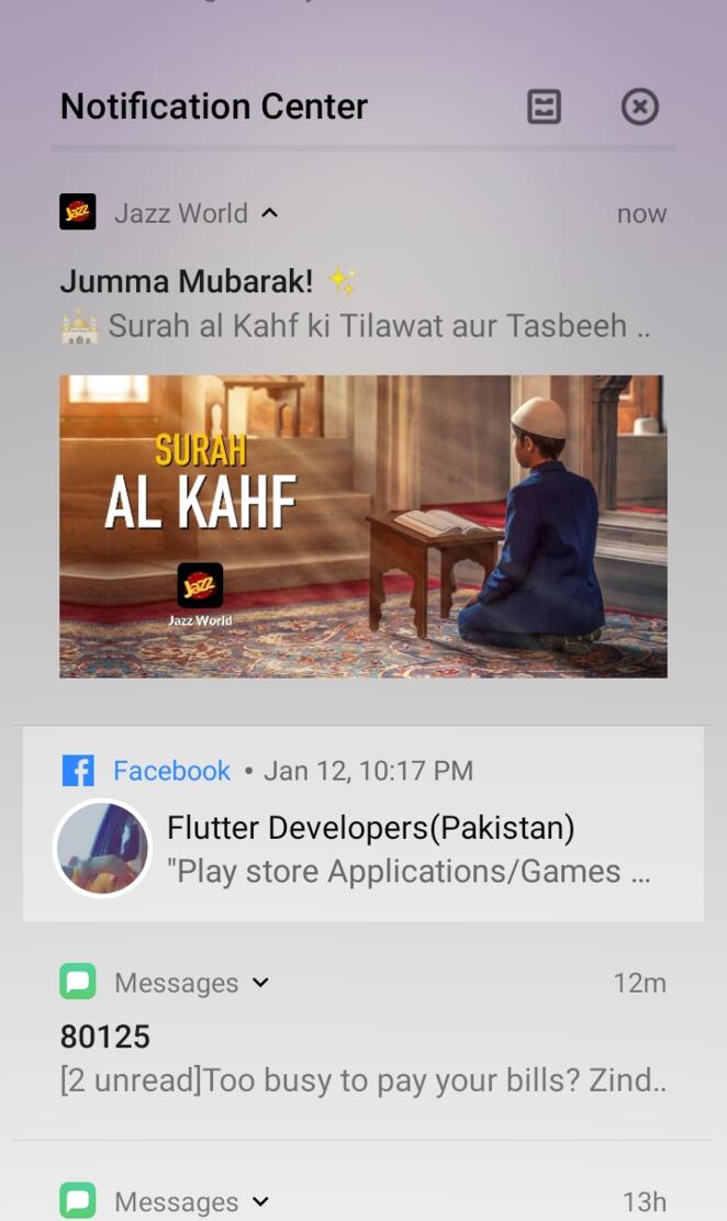 JazzWold App Jumma Notification 
