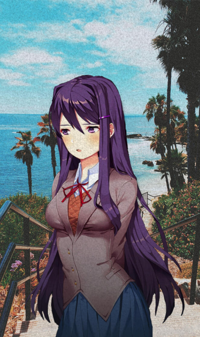 Yuri Beach Wallpaper