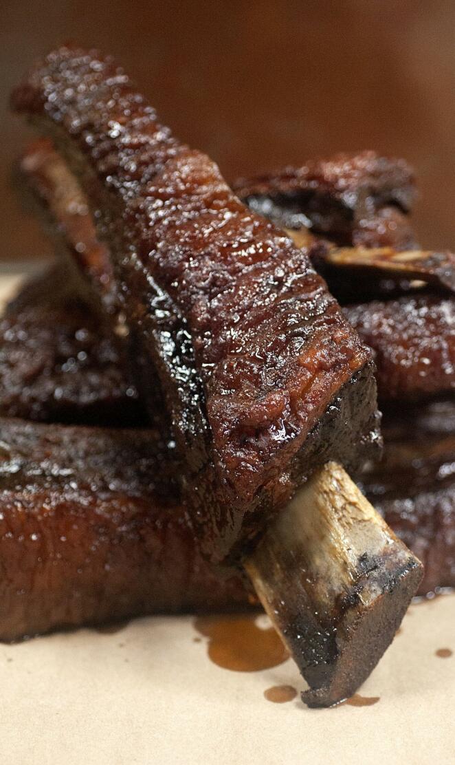 B B Q BEEF RIBS