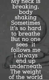 Weight of the World 1