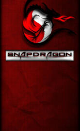Logo Snapdragon Red