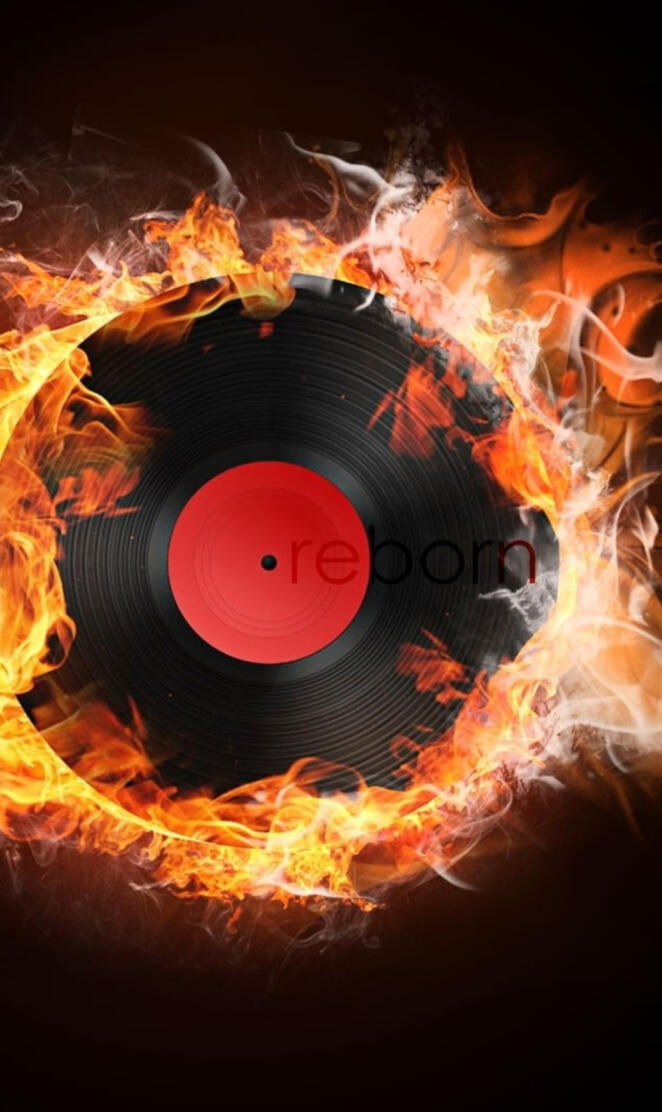 Vinyl Burning Record