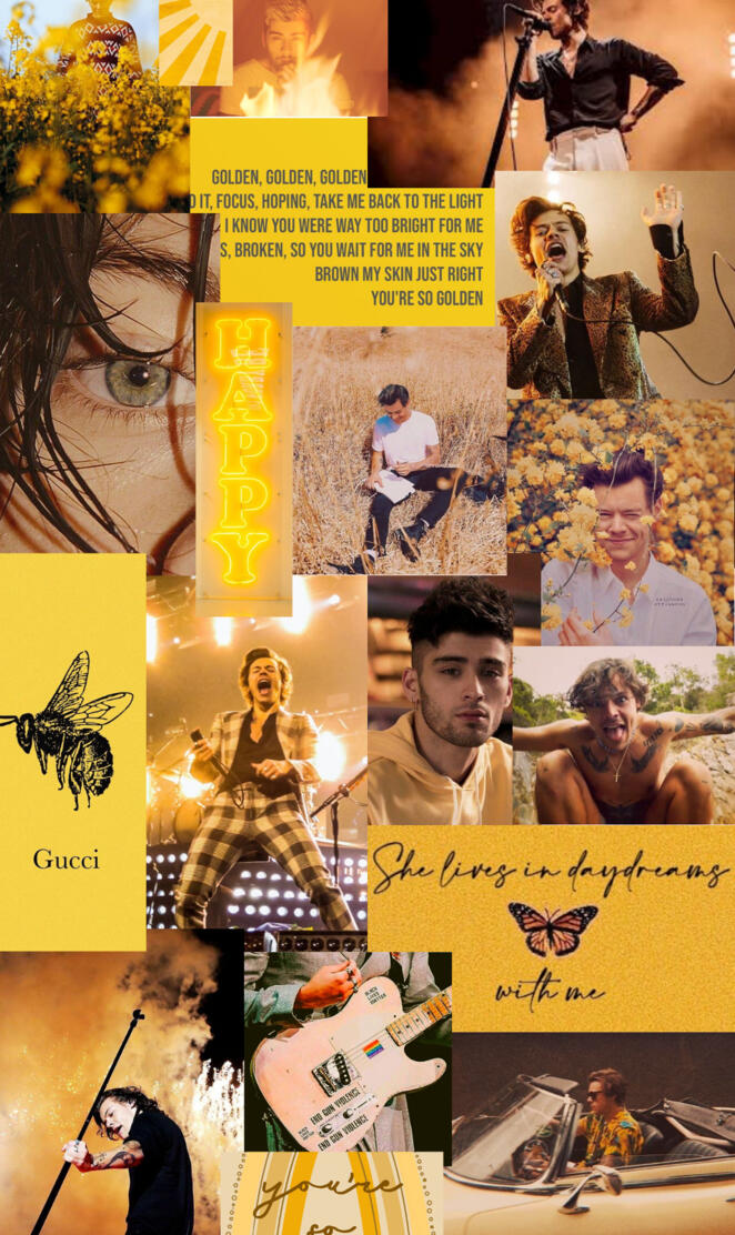 Harry styles yellow