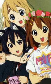 Azusa Mugi and Yui