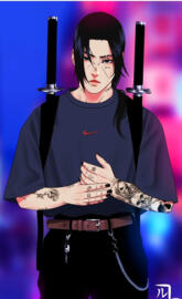 Itachi fan art