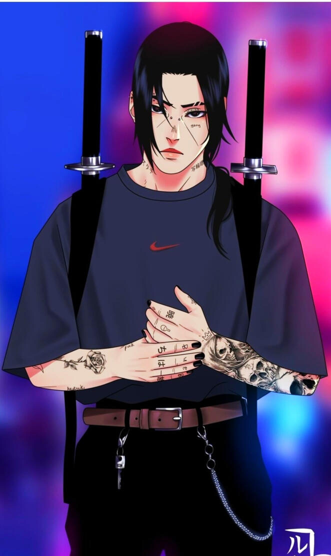 Itachi fan art